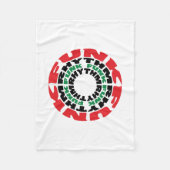 Funk Rhythm Funk Rhythm Fleece Deken (Voorkant)