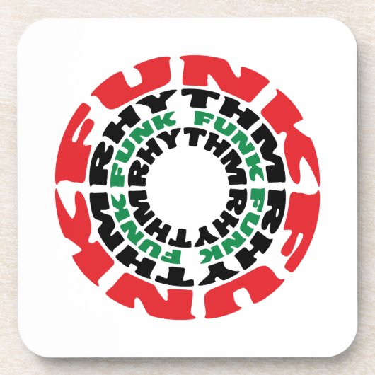 Funk Rhythm Funk Rhythm Onderzetter (Voorkant)
