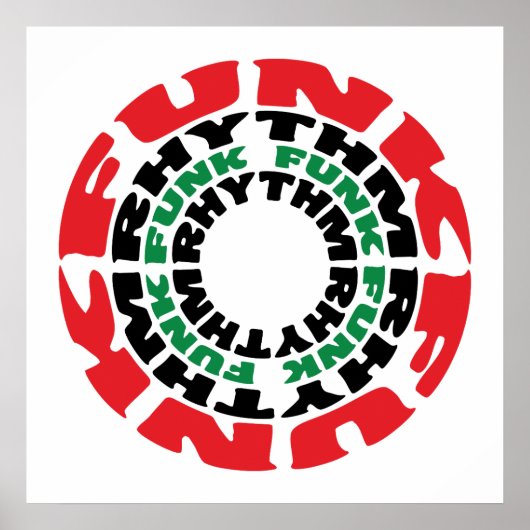 Funk Rhythm Funk Rhythm Poster (Voorkant)