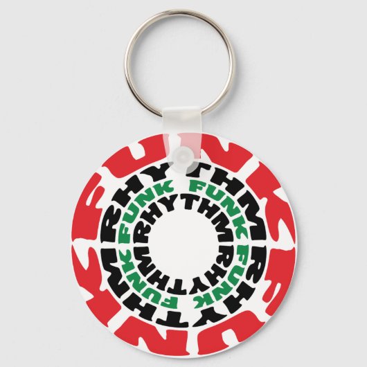 Funk Rhythm Funk Rhythm Sleutelhanger (Voorkant)