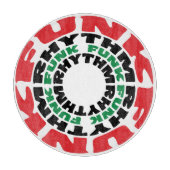 Funk Rhythm Funk Rhythm Snijplank (Voorkant)