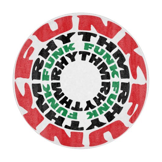 Funk Rhythm Funk Rhythm Snijplank (Voorkant)