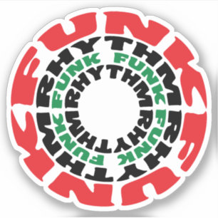 Funk Rhythm Funk Rhythm Sticker