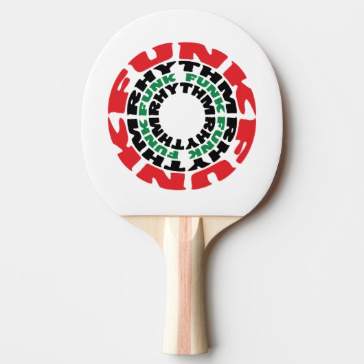 Funk Rhythm Funk Rhythm Tafeltennisbatje (Voorkant)
