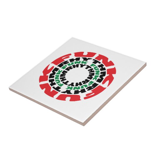 Funk Rhythm Funk Rhythm Tegeltje (Zijkant)