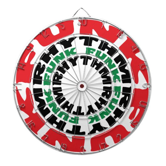 Funk Ritme Funk Funk Ritme Dartbord (Voorkant)