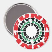 Funk Ritme Funk Funk Ritme Magneet (Voorkant / Achterkant)
