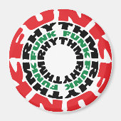 Funk Ritme Funk Funk Ritme Magneet (Voorkant)