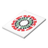 Funk Ritme Funk Funk Ritme Notitieblok (Linkerzijde)