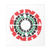 Funk Ritme Funk Funk Ritme Notitieblok (Voorkant)