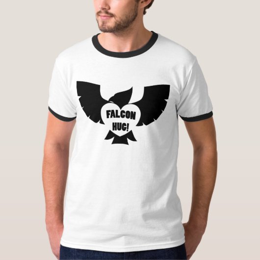 Funk Sandwich Falcon Hug. T-shirt (Voorkant)