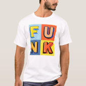 Funk squares T-shirt (Voorkant)