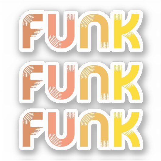 Funk Sticker (Voorkant)