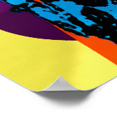 Funkart Funk retro vintage poster stijl giften (Hoek)