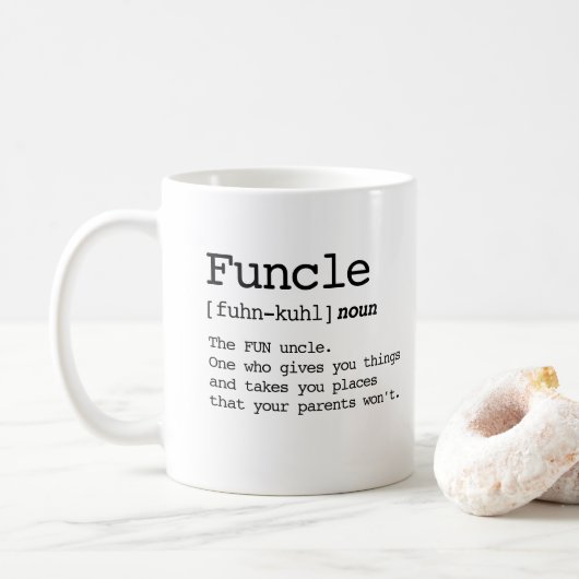 "Funkel" Koffiemok (Met donut)