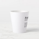 "Funkel" Latte Mok (Voorkant)