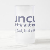 Funkel: Zoals papa maar koeler. Matglas Bierpul (Center)