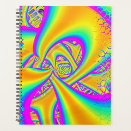 Funkidelic Dichoic Fused Glass Fractal Planner