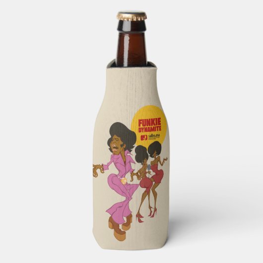 FUNKIE DYNAMITE FLESJESKOELER (Fles Voorkant)