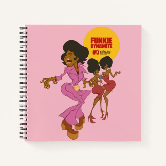 FUNKIE DYNAMITE NOTITIEBOEK (Voorkant)
