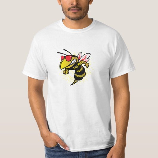 Funkified Berkeley High School Yellow Jacket (BHS) T-shirt (Voorkant)