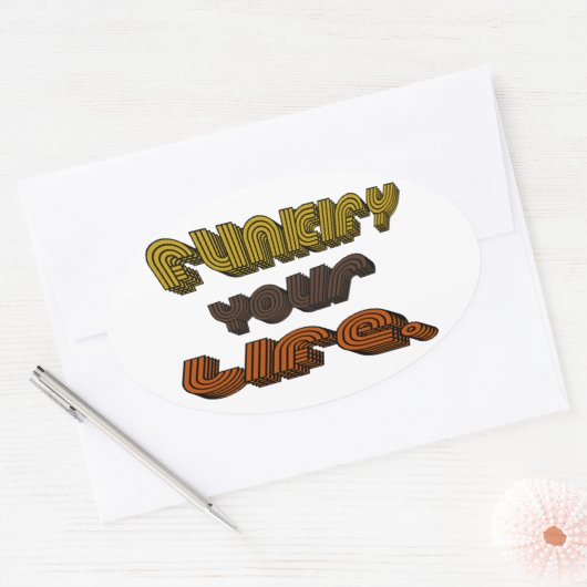 Funkify Your Life Stickers (Envelop)