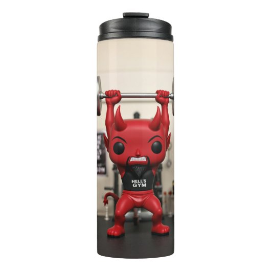 Funko Pop! Hell’s Gym Devil – Pumping Iron Edition Thermosbeker (Voorkant)