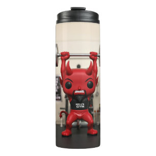 Funko Pop! Hel's Gym Duivel – Pumping Iron Editie Thermosbeker