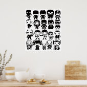 Funko Pop Out-Box collectie Poster (Keuken)