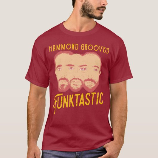 Funktastic Hammond Grooves jazz organ trio album T-shirt (Voorkant)