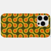 Funky 1970s Metaball Graphic Circle Barbell Green Case-Mate iPhone Case (Achterkant (horizontaal))