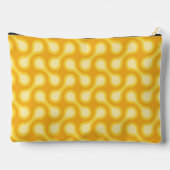 Funky 1970s Metaball Graphic Circle Barbell Yellow Etui (Achterkant)