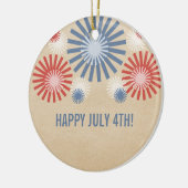 Funky 4 juli Ornament vuurwerk (Links)