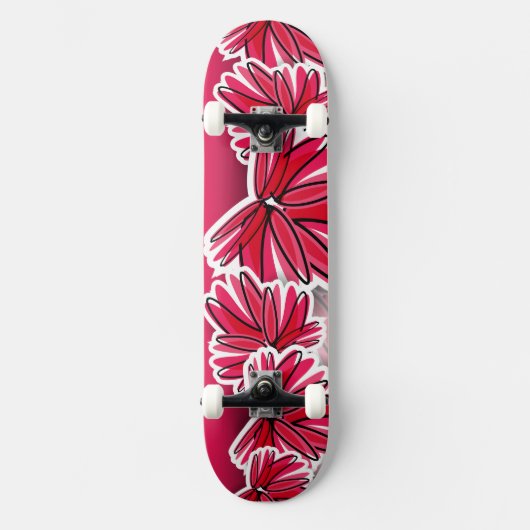 Funky 4 Skateboard (Voorkant)