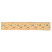 Funky 60s loper Kleurrijk Pastel Groovy Stijl (Horizontaal)
