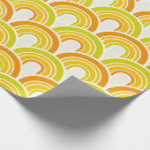 Funky 70's cadeaupapier (Hoek)