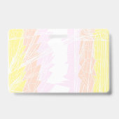 Funky aanpasbare Pangender Pride-vlag Badge (Achterkant)