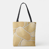 Funky-aardappel Tote Bag (Achterkant)