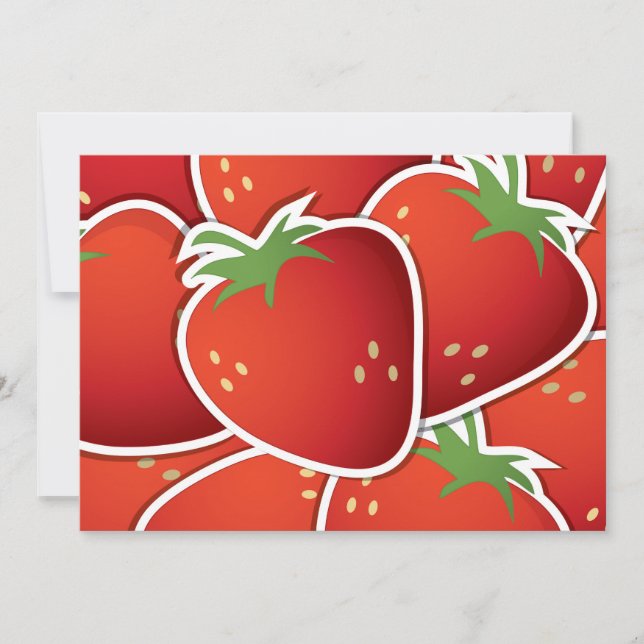 Funky aardbeien (Voorkant)