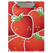 Funky aardbeien klembord (Voorkant)