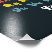 Funky ABC Early Learning ABC Art Foto Afdruk (Hoek)