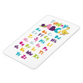 Funky ABC Early Learning ABC Art Magneet (Linkerzijde)