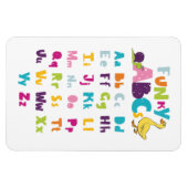Funky ABC Early Learning ABC Art Magneet (Horizontaal)