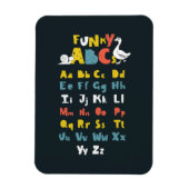 Funky ABC Early Learning ABC Art Magneet (Verticaal)