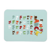 Funky ABC Early Learning ABC Art Magneet (Horizontaal)