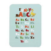 Funky ABC Early Learning ABC Art Magneet (Verticaal)
