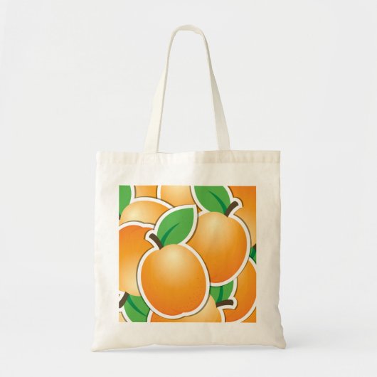 Funky abriot tote bag (Voorkant)