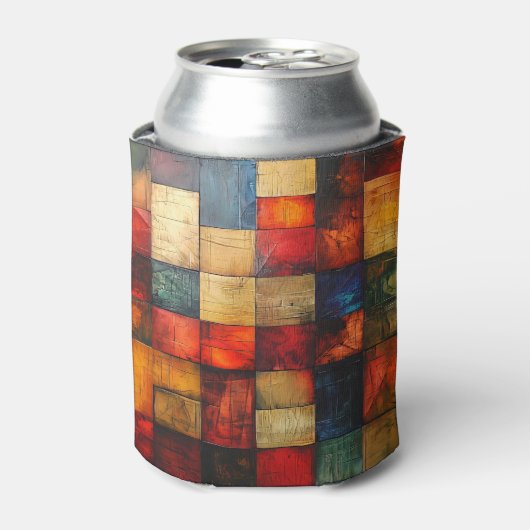 Funky Abstract Blikjeskoeler (Blikje Voorkant)