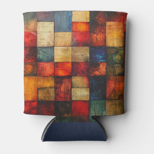 Funky Abstract Blikjeskoeler (Voorkant)