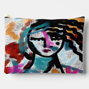 Funky Abstract digitaal schilderen Etui